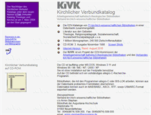 Tablet Screenshot of kivk.de